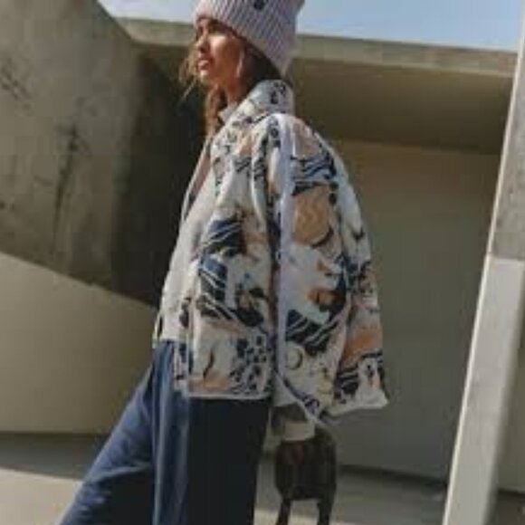 Free People Jackets & Blazers - NWT: Free People Pippa Packable Polar Bear Jacket
